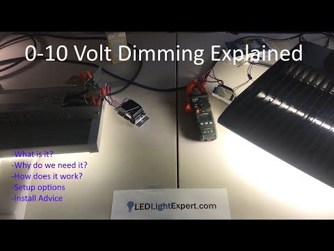 0-10V 调光解释 - 什么是 0-10 伏调光？ 它是如何工作的？ 0-10v的安装