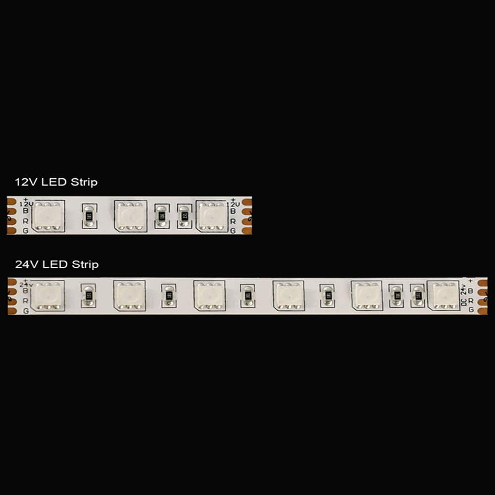 12VDC vs 24VDC LED Strips: Which One Should You Choose?