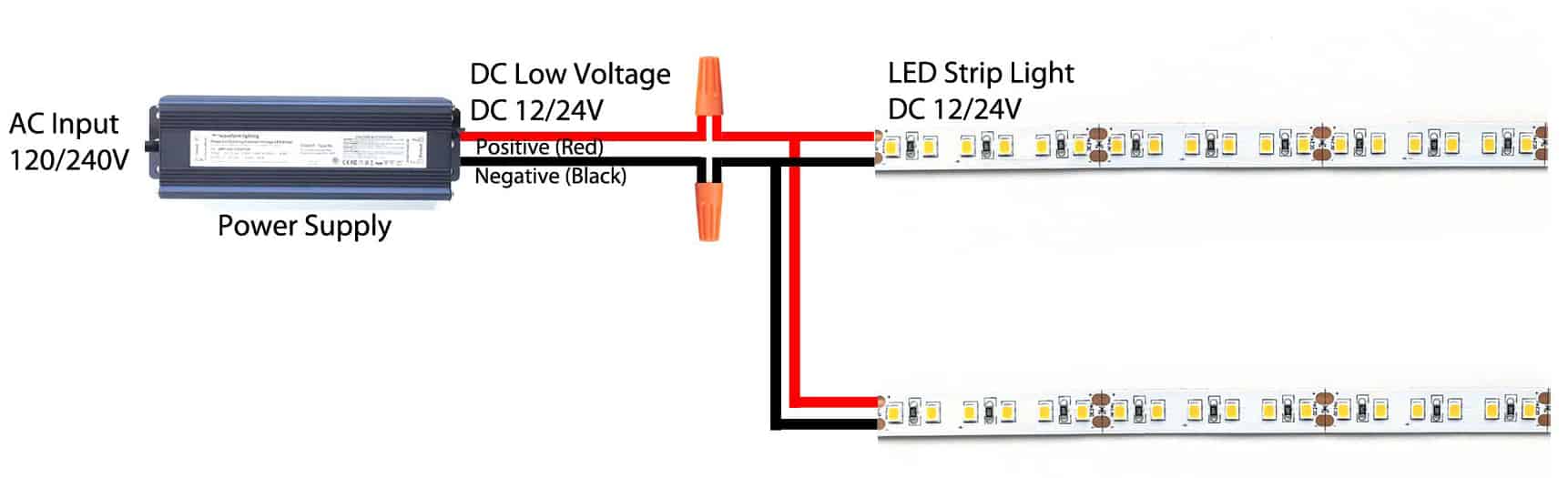 led diagram connection